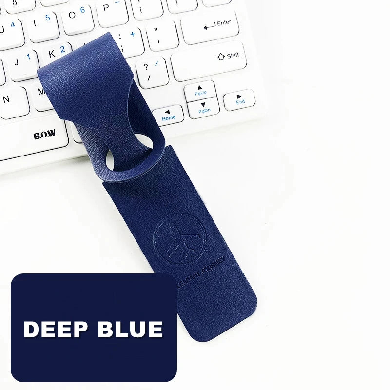 étiquette bleu Portable, accessoires de voyage