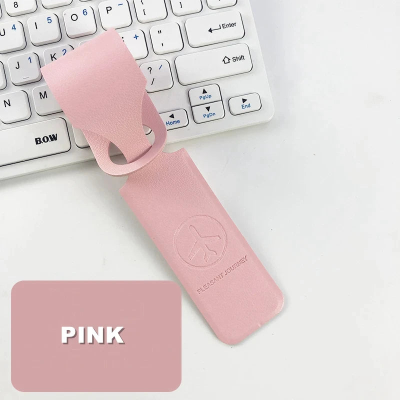 étiquette rose Portable, accessoires de voyage