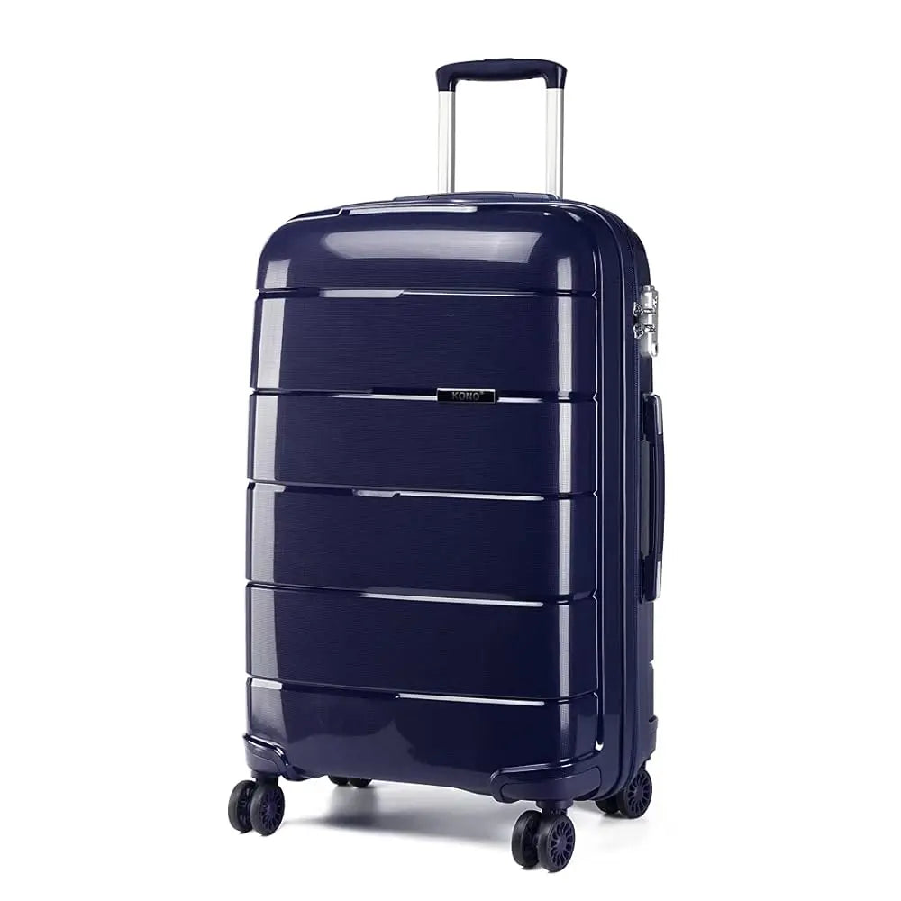 matériau PP, M, L, XL, 4 rouleaux valise bleu