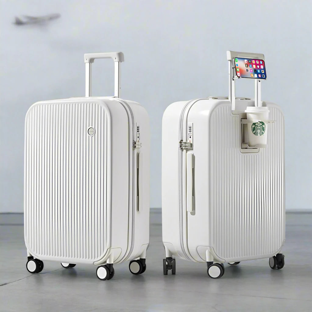 valise de voyage à roulettes avec roues tournantes, 20 ", 24", 26 "