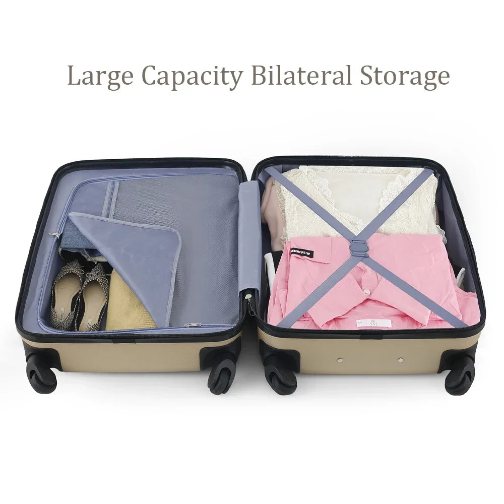 Lot de 3 valises en ABS capacite