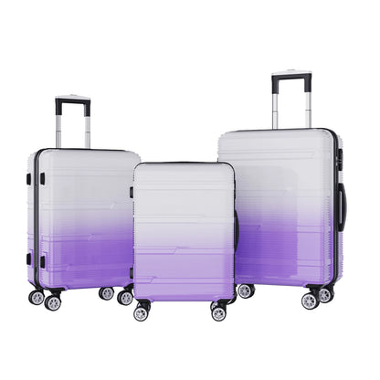 Ensemble de bagages rigides à roulettes 20/24/28 pouces