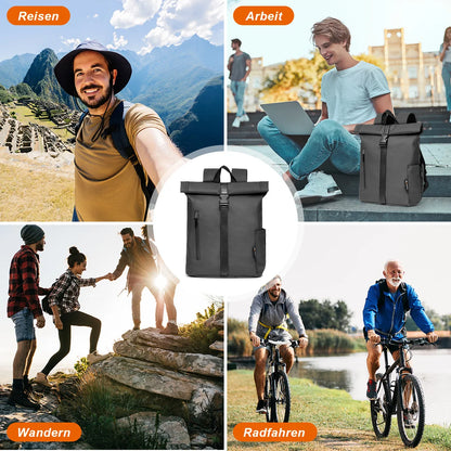 Lightweight multi-pocket backpack