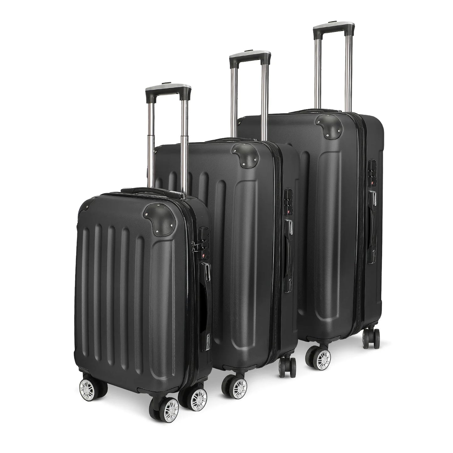 Ensemble de valises de voyage avec protection des coins