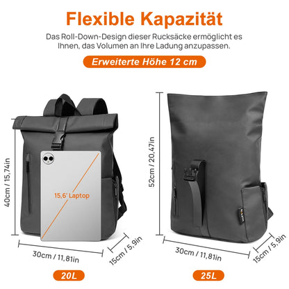 Lightweight multi-pocket backpack