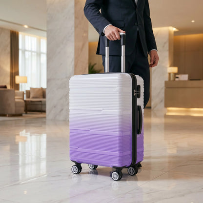 Ensemble de bagages rigides à roulettes 20/24/28 pouces