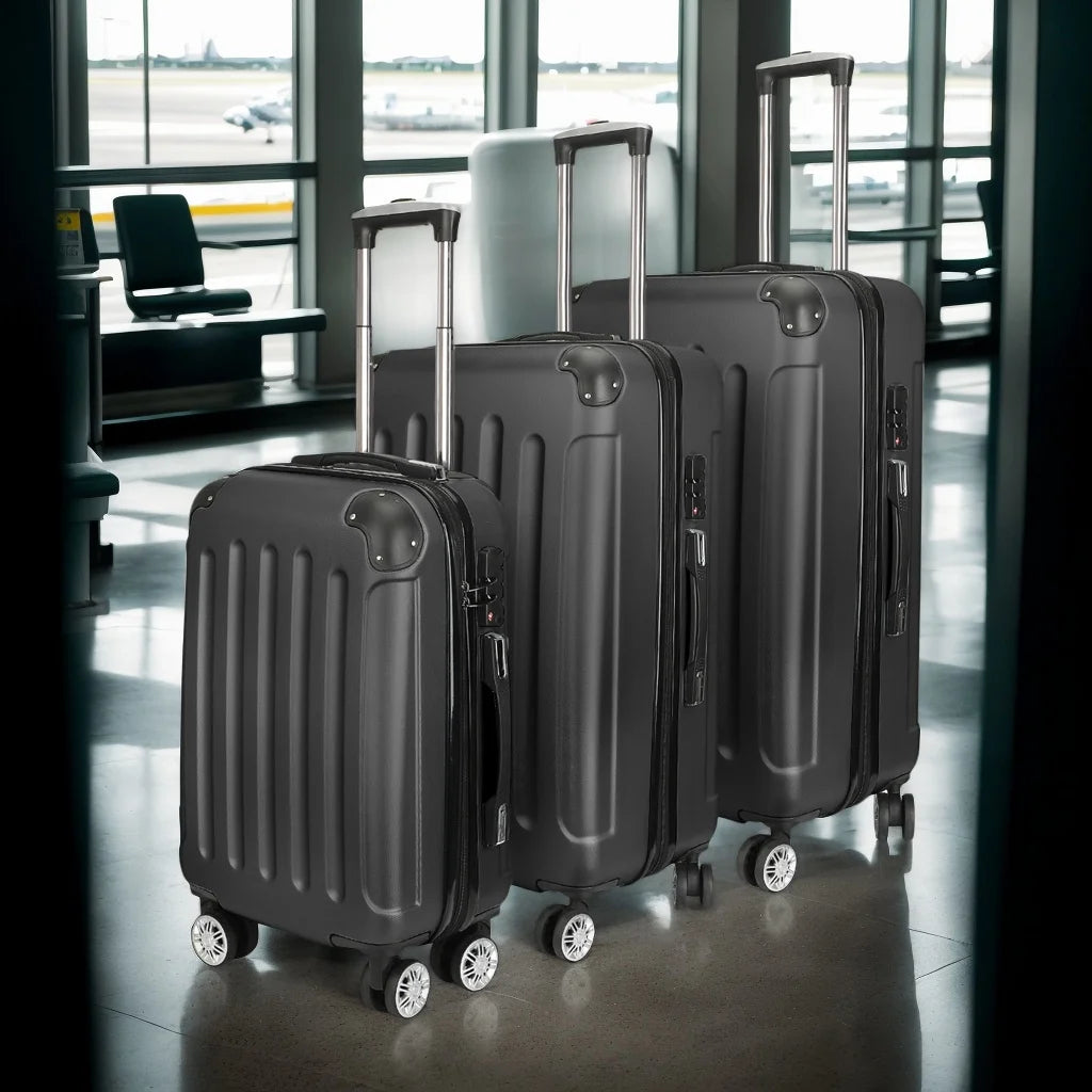 Ensemble de valises de voyage avec protection des coins