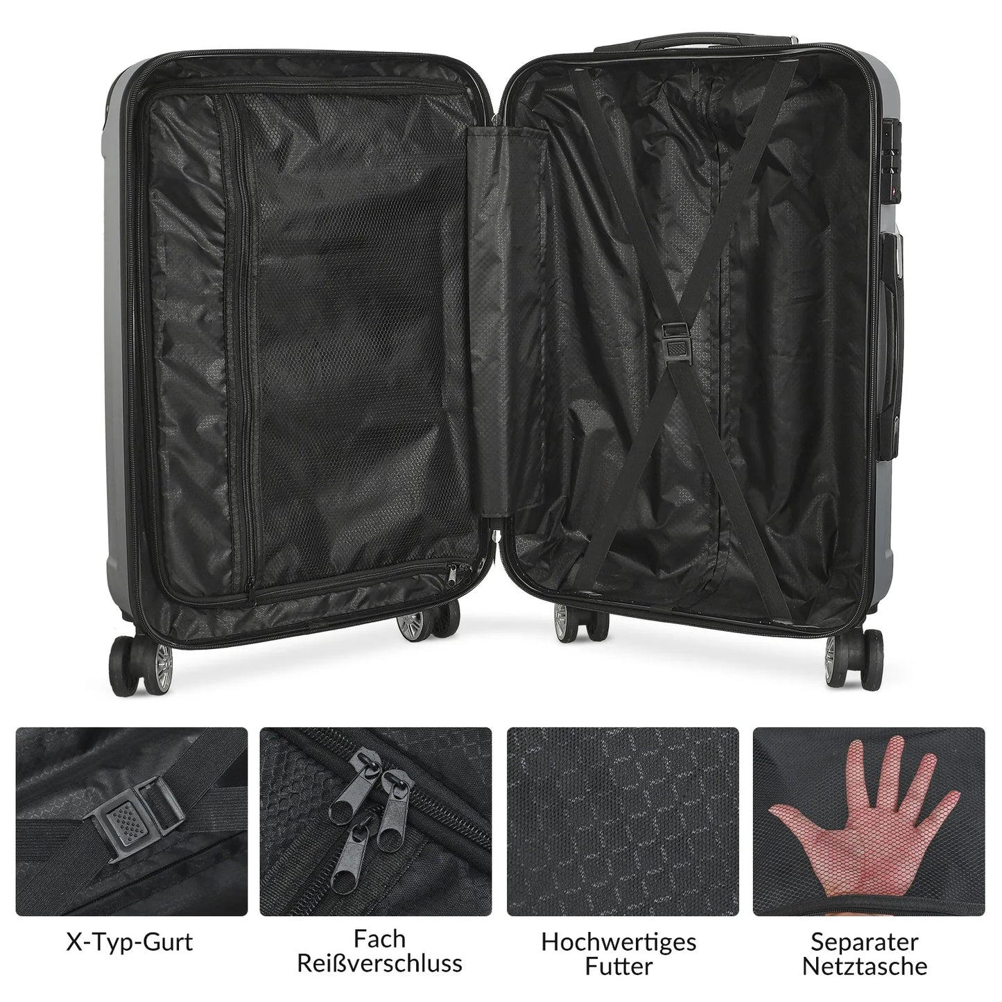 Ensemble de bagages 3 pièce de haute qualité