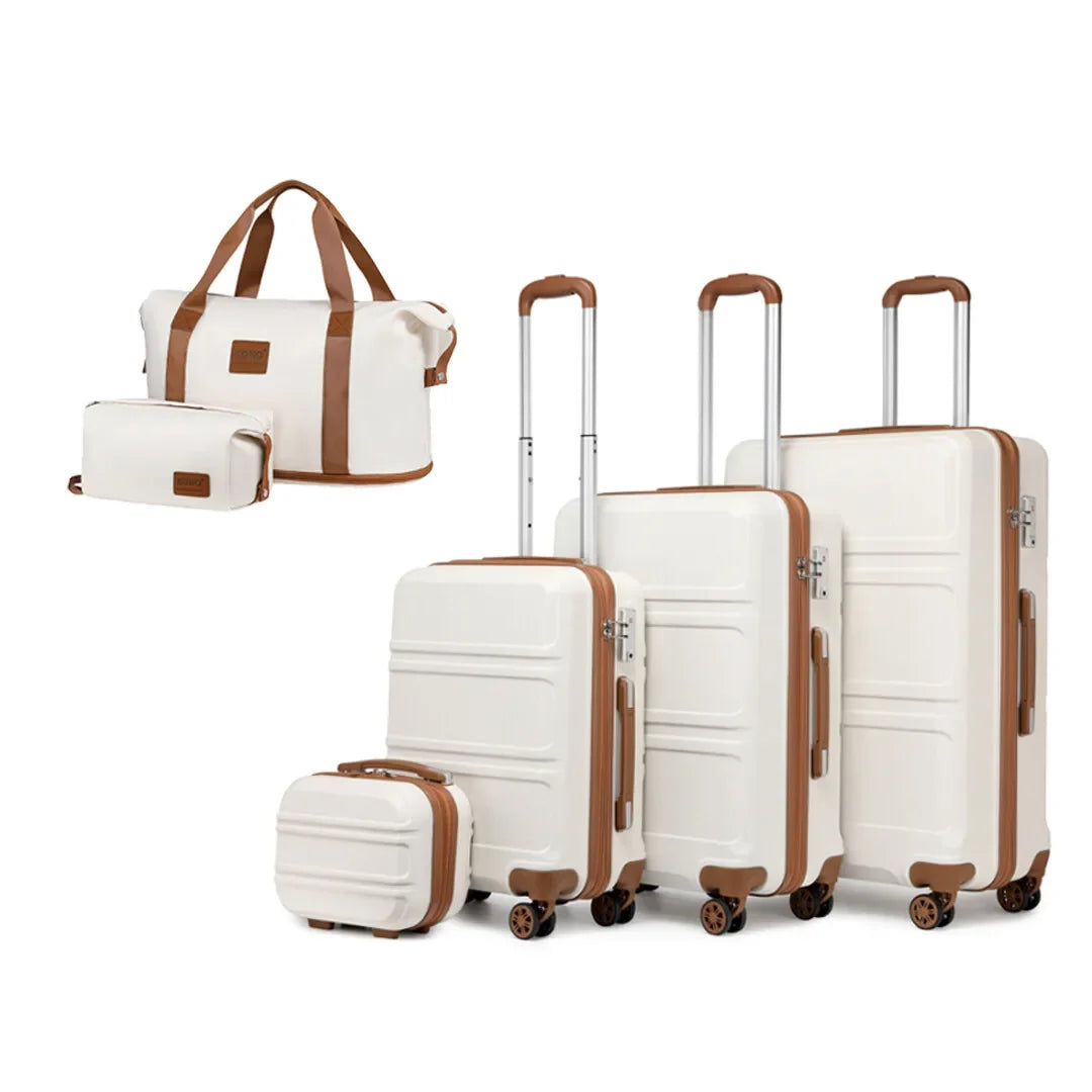 Valise trolley ABS (2/4/6 pièces) – Coque rigide légère