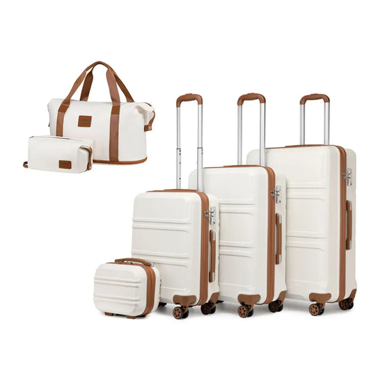 Valise trolley ABS (2/4/6 pièces) – Coque rigide légère