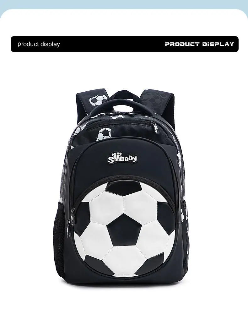 Cartable léger de football pour enfants, sacs d'école de voyage pour adolescent