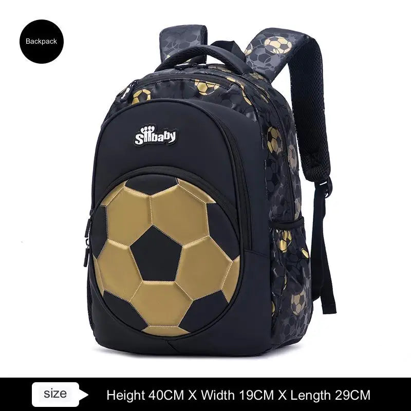 Cartable léger de football pour enfants, sacs d'école de voyage pour adolescent