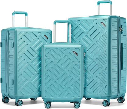 Ensemble de bagages bleus 3