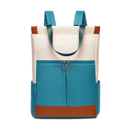 Grand sac à dos Oxford imperméable pour femme, cartable tendance pour adolescentes, voyage et week-end, nouveau,