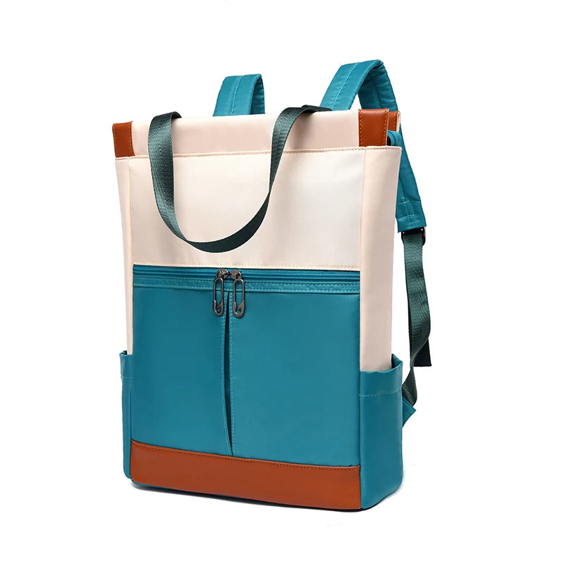 Grand sac à dos Oxford imperméable pour femme, cartable tendance pour adolescentes, voyage et week-end, nouveau,