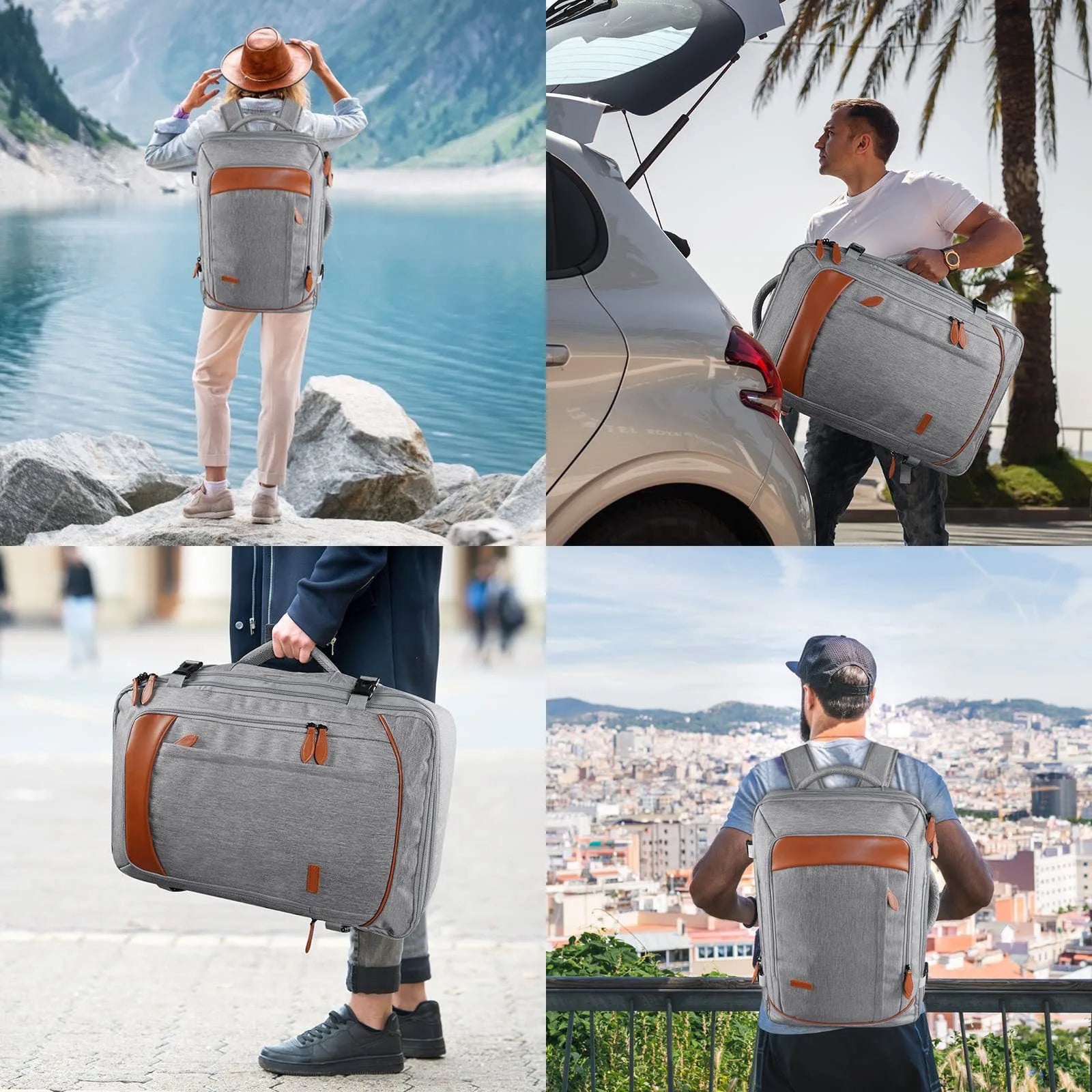 Grande Valise de Voyage Extensible de Grande Capacité