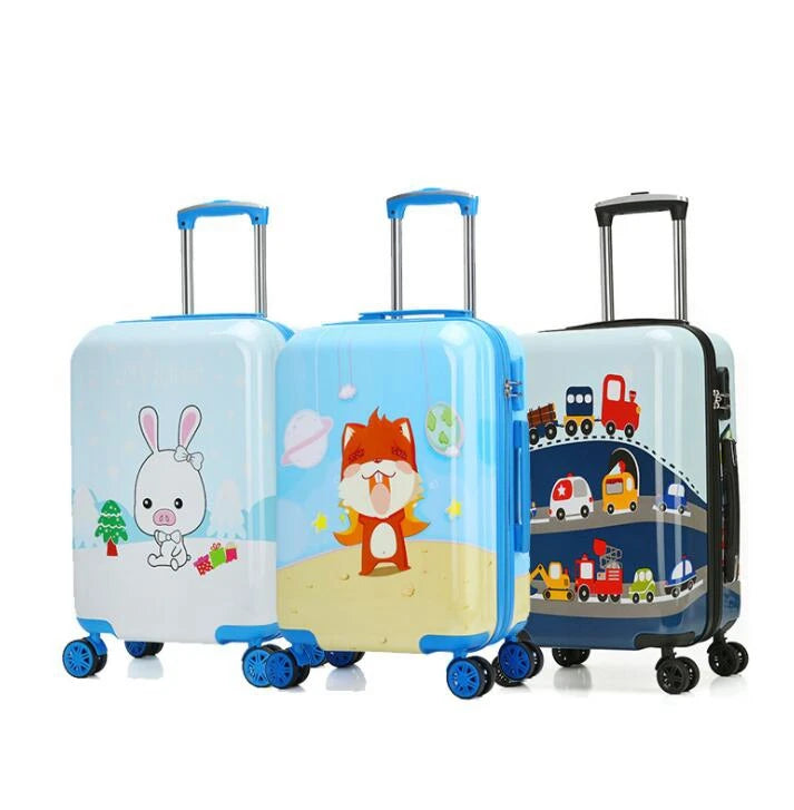 Valise Spinner pour enfants, bagages à main pour enfants, sacs de voyage à roulettes pour filles, bagages à roulettes pour garçons