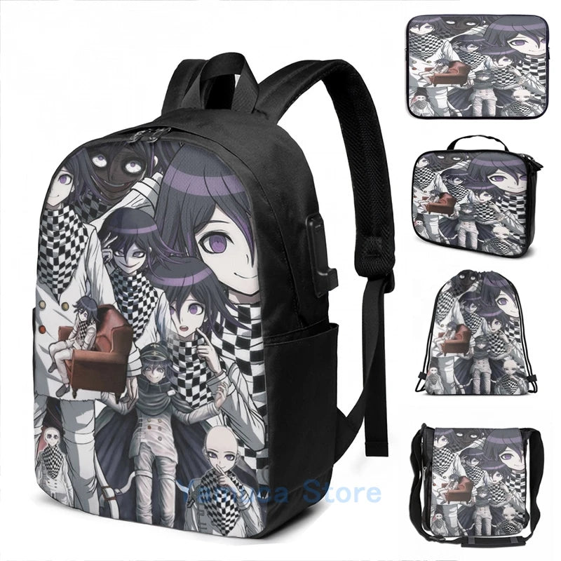 Sac à dos imprimé graphique humoristique la Zone Kokichi