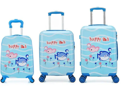 Valise Spinner pour enfants, bagages à main pour enfants, sacs de voyage à roulettes pour filles, bagages à roulettes pour garçons