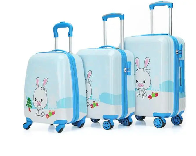 Valise Spinner pour enfants, bagages à main pour enfants, sacs de voyage à roulettes pour filles, bagages à roulettes pour garçons