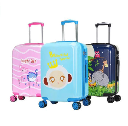 Valise Spinner pour enfants, bagages à main pour enfants, sacs de voyage à roulettes pour filles, bagages à roulettes pour garçons