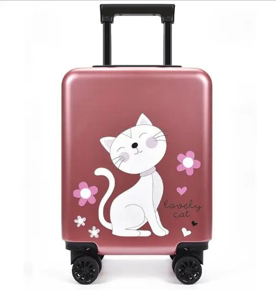 valise lovely cat