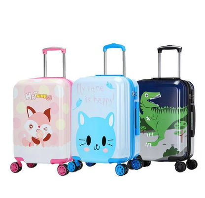 Valise Spinner pour enfants, bagages à main pour enfants, sacs de voyage à roulettes pour filles, bagages à roulettes pour garçons