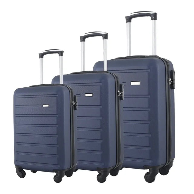 Lot de 3 valises en ABS