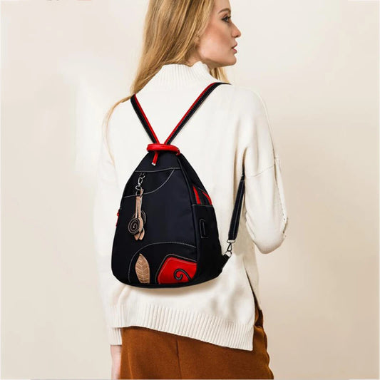 Mode femmes sac à dos imperméable en Nylon sac à bandoulière loisirs voyage bagages sac en plein air sac à bandoulière étudiant sac d'école