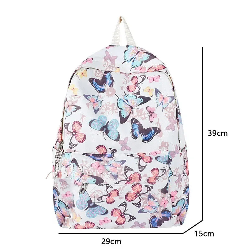 Mode papillon modèle coréen femmes sac à dos