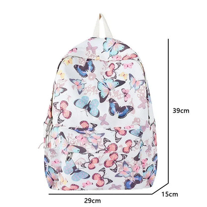Mode papillon modèle coréen femmes sac à dos