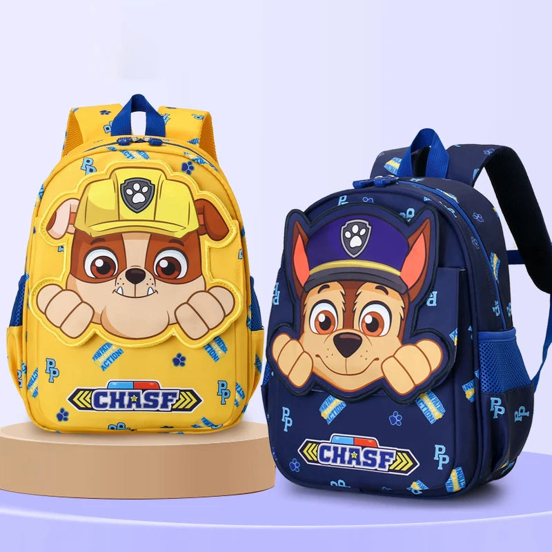 PAW Patrol-Sac à dos Beam Mouth Chase Skye pour enfants, cartable de voyage pour enfants, cartable pour étudiants, cadeau