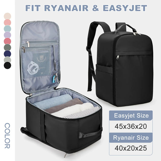 En raison des différences de couleur entre les écrans des ordinateurs portables et des téléphones portables, ainsi que de l'intensité lumineuse, la couleur de ce sac à dos cabine Easyjet peut légèrement différer de celle des images. Les mesures étant prises avec soin et à la main, une légère différence peut être normale.
