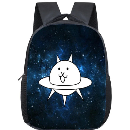 Sac à dos de dessin animé The Battle Cats pour enfants, petit sac d'école, sac à dos pour enfants, garçons et filles, cadeau de retour à l'école, Mochila