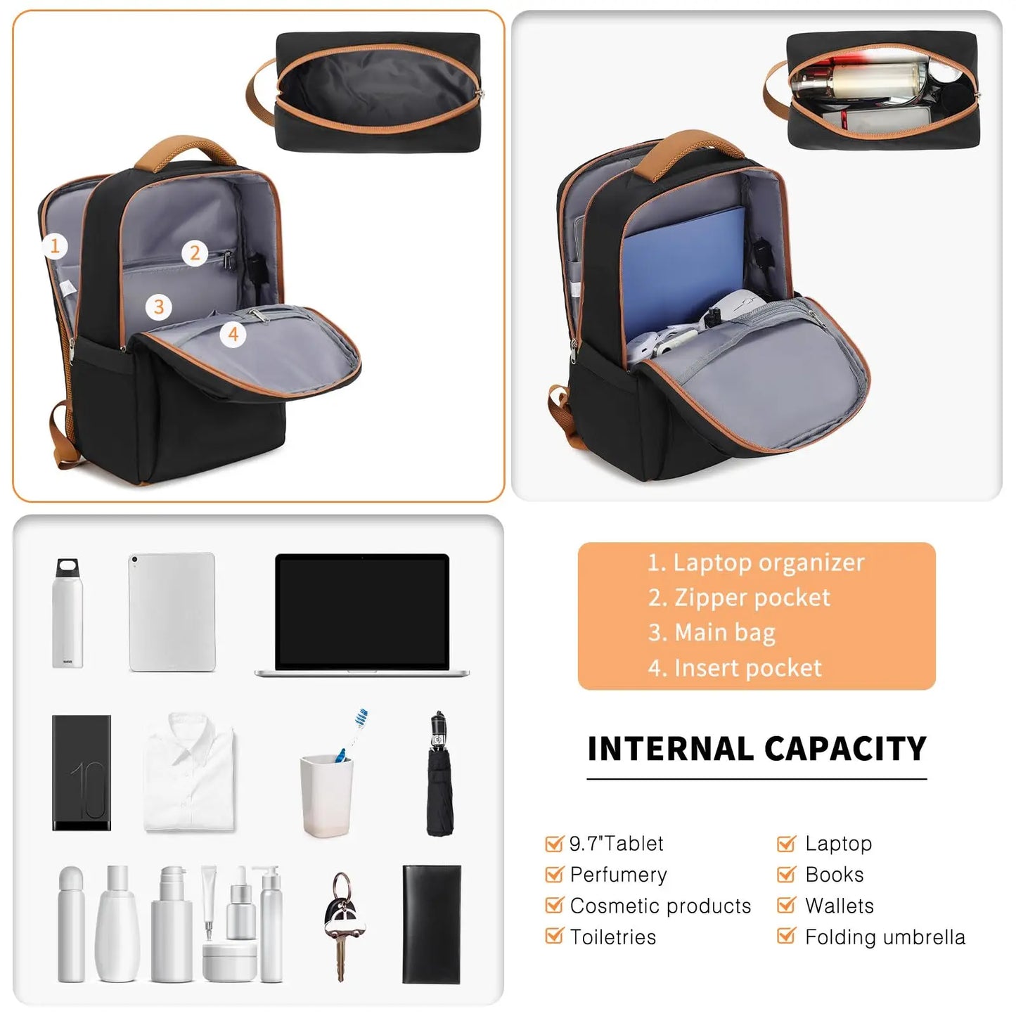 Sac à dos étanche pour ordinateur portable