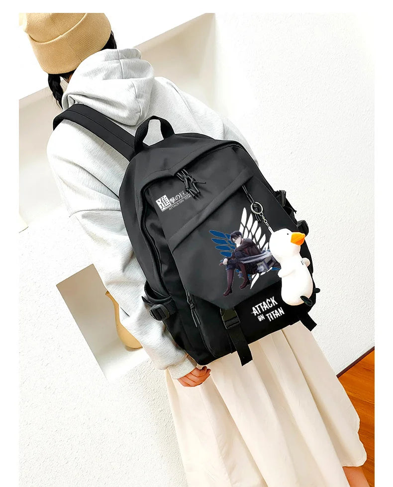 Anime Shingeki no Kyojin Nylon Backpack