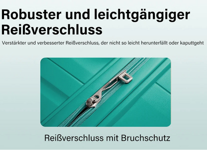 Valise à roulettes légère avec serrure TSA