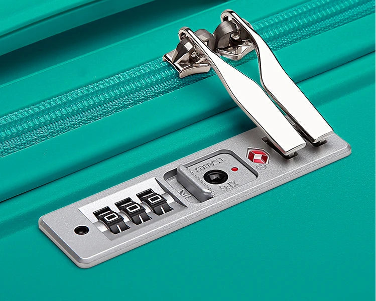 Valise à roulettes légère avec serrure TSA