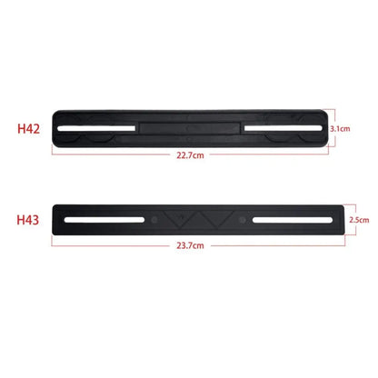 Poignée de bagage noire universelle