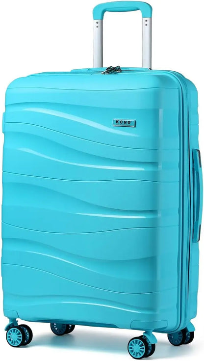 Valise à roulettes légère avec serrure TSA