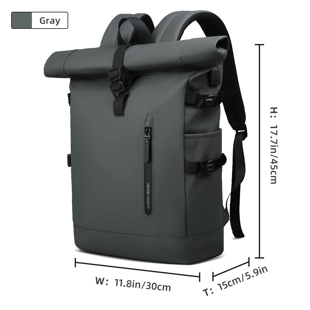 Large Capacity Expandable Waterproof Travel Backpack