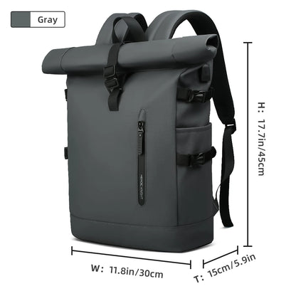 Large Capacity Expandable Waterproof Travel Backpack