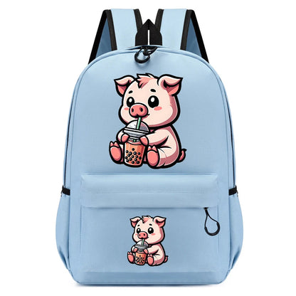 Cartable de dessin animé pour filles et garçons, mini over, animal de compagnie, bulle de thé, sac d'école Kawaii, sac à dos pour enfants de la maternelle