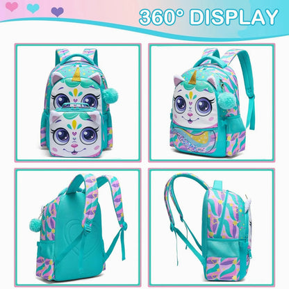 3 pièces pour enfants; sacs à dos mignon animal