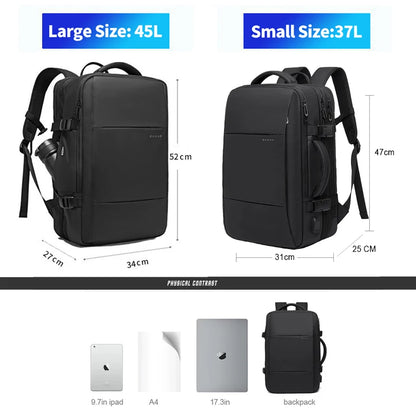 Business travel backpack