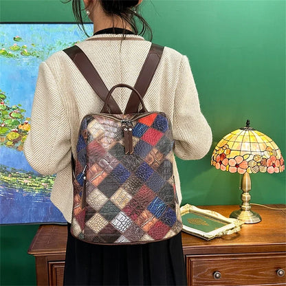 Sac à dos en cuir PU