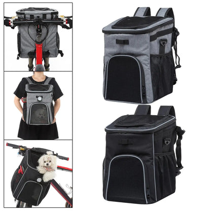 Sac à dos ventilé Electrolux pour animaux de compagnie, panier de vélo pour chien, camping, voyage