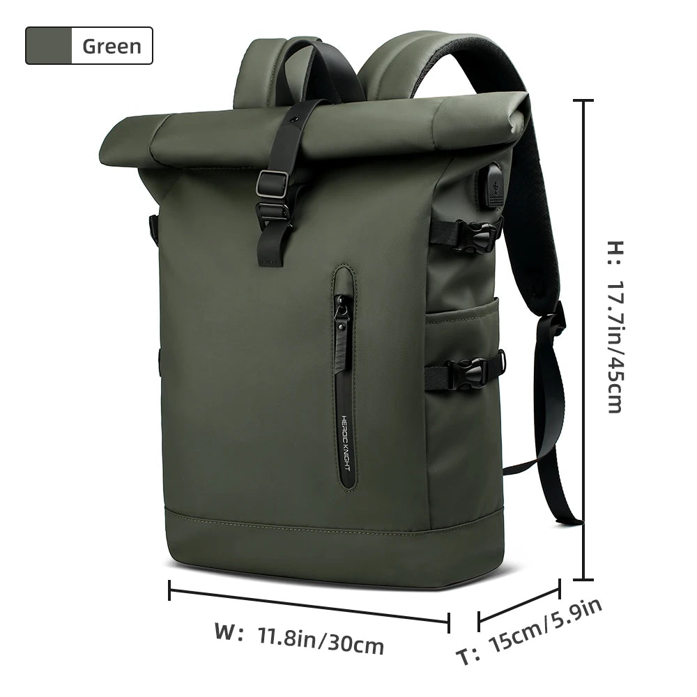 Large Capacity Expandable Waterproof Travel Backpack