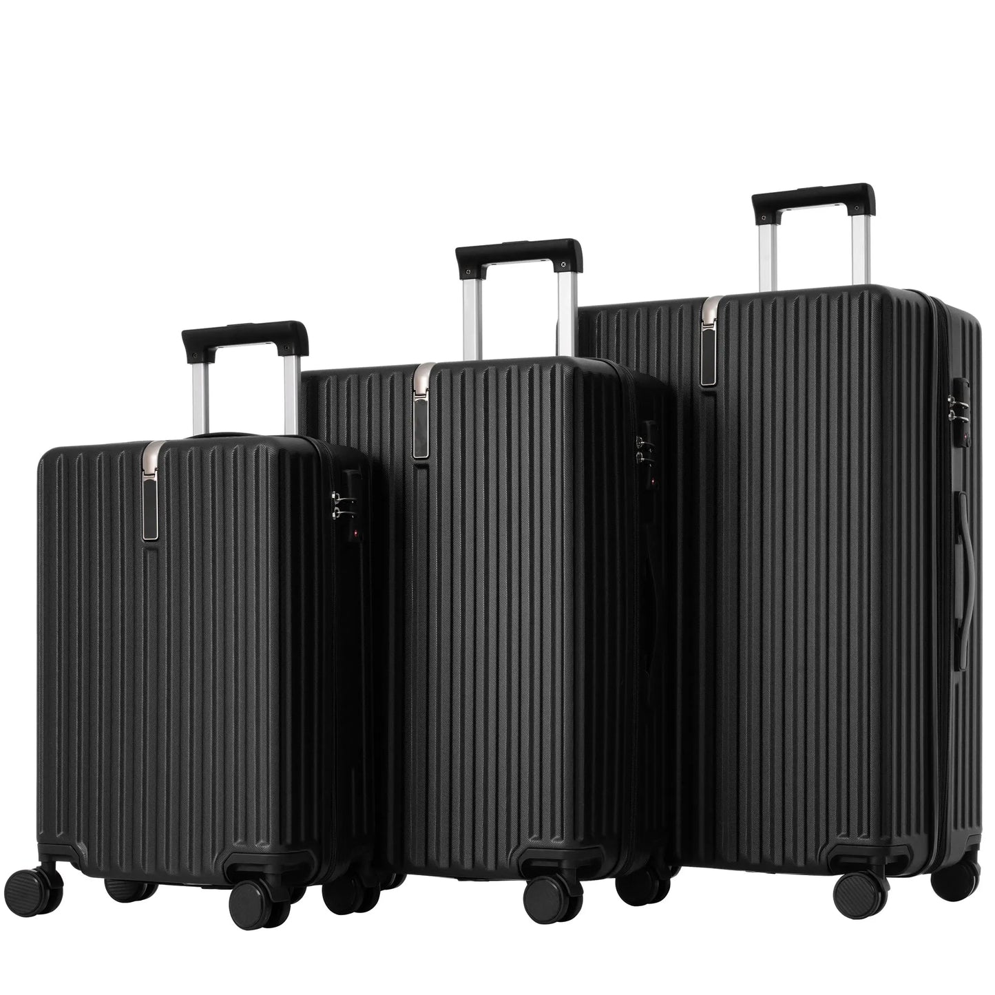 Ensemble de valises à roulettes 3 pièces pour voyage
