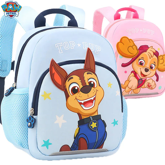 Sac de voyage Paw Patrol Chase Skye pour enfants, véritable sac à dos pour enfants, sac à dos à la mode, cadeau